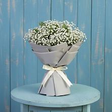 Букет цветов из:  Гипсофила в Новопетровское