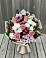 Букет цветов из: Альстромерии, Гвоздики, Розы и Хризантемы в Новопетровское