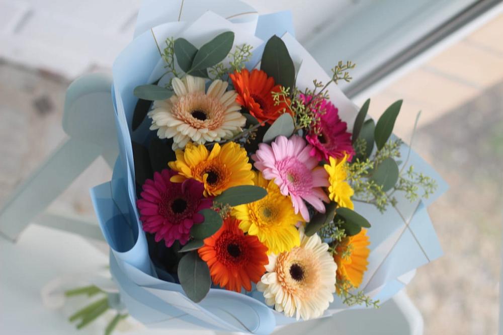 Букет цветов из: Герберы в Новопетровское