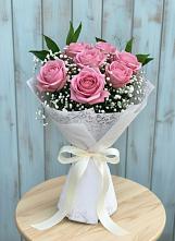 Букет цветов из:  Розы #REPLACE_PRED# Новопетровское