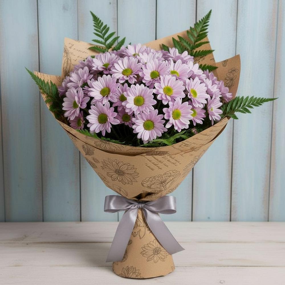 Букет цветов из: Хризантемы в Новопетровское