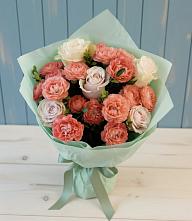 Букет цветов из:  Розы #REPLACE_PRED# Новопетровское