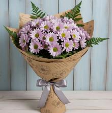 Букет цветов из:  Хризантемы в Новопетровское