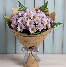 Букет цветов из:  Хризантемы в Новопетровское