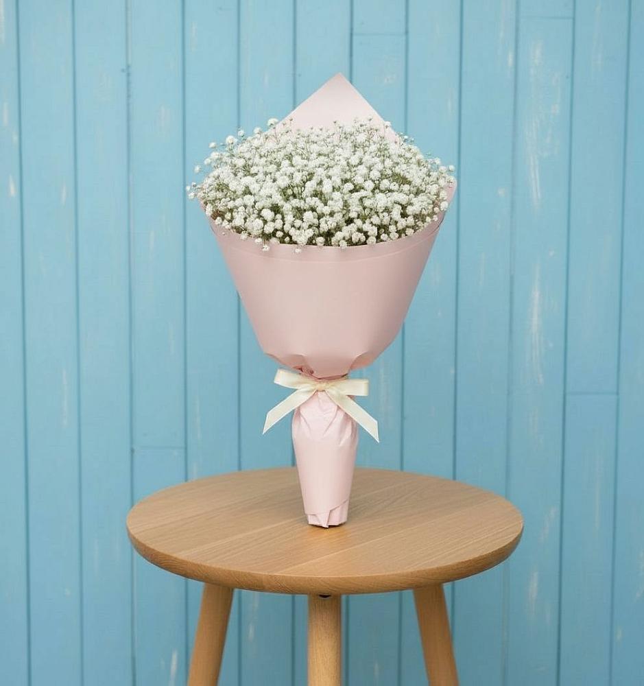 Букет цветов из: Гипсофила в Новопетровское