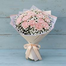 Букет цветов из:  Гвоздики в Новопетровское