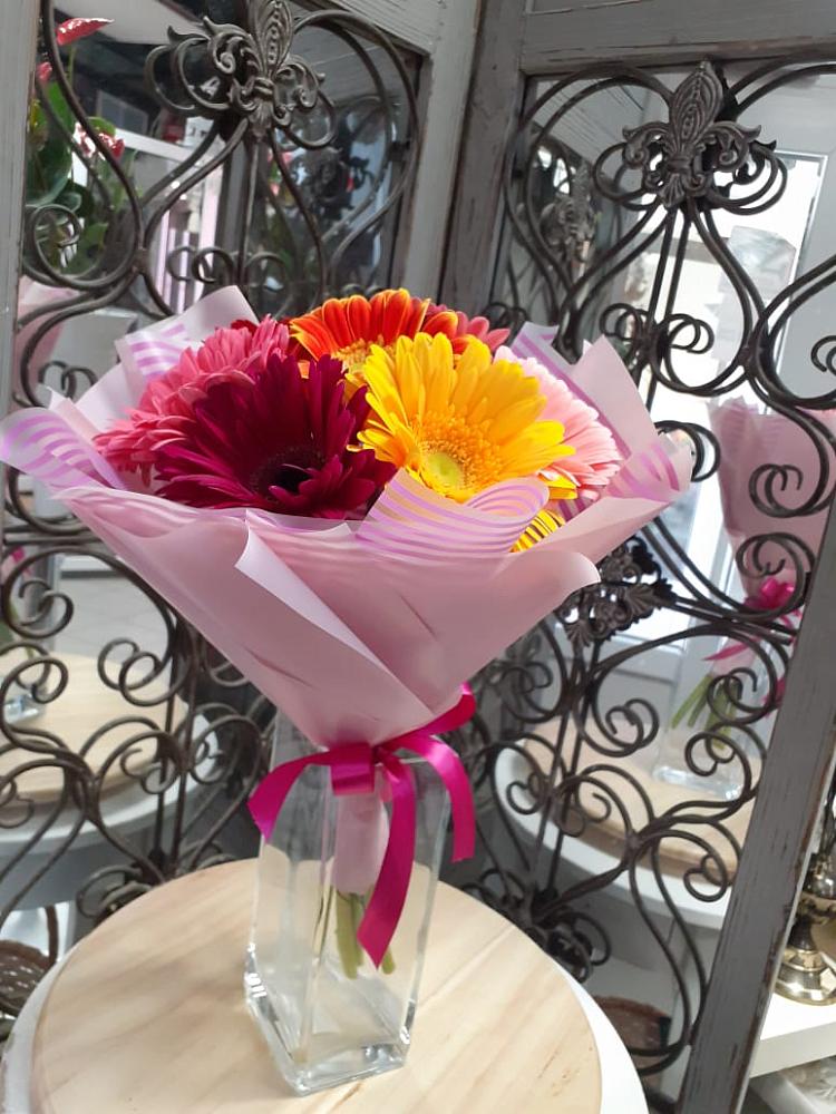 Букет цветов из: Герберы в Новопетровское