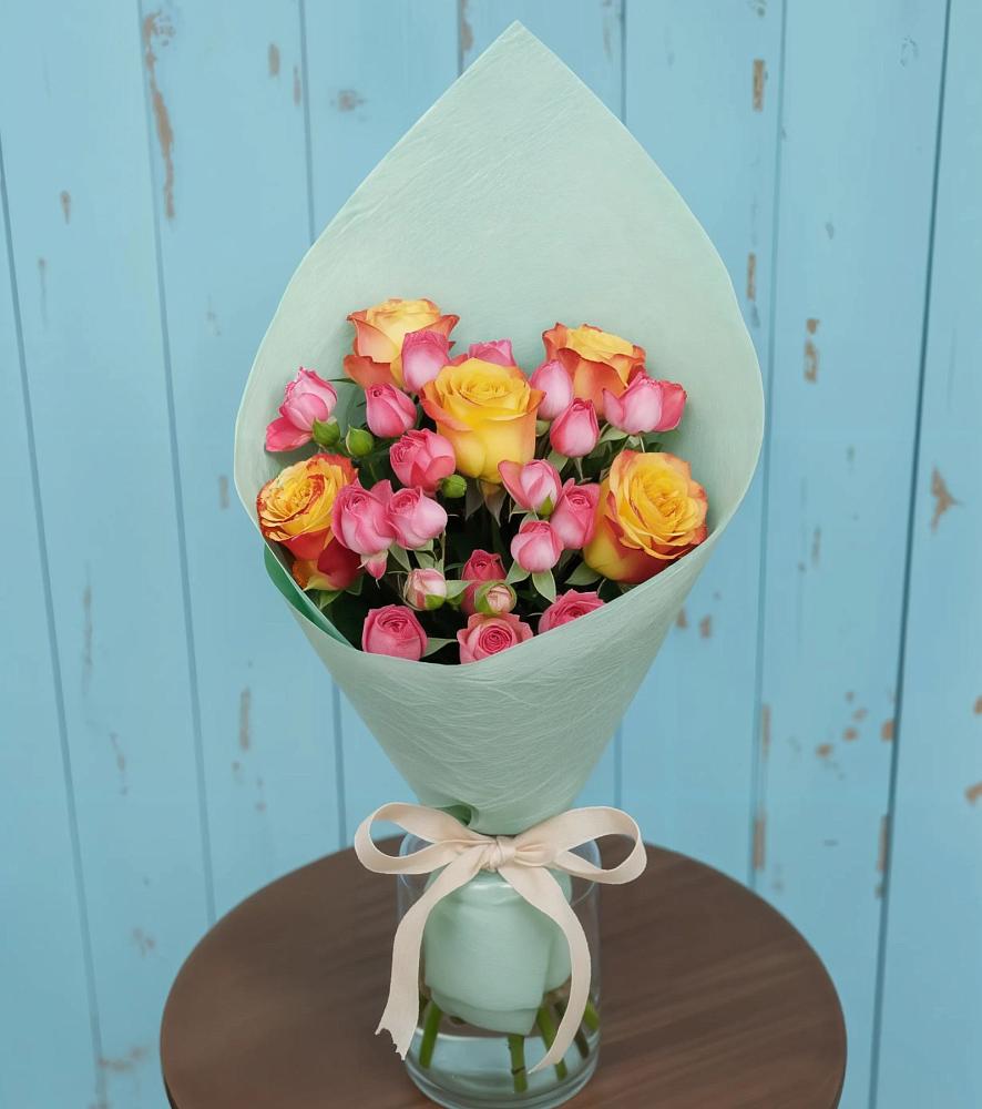 Букет цветов из: Розы в Новопетровское