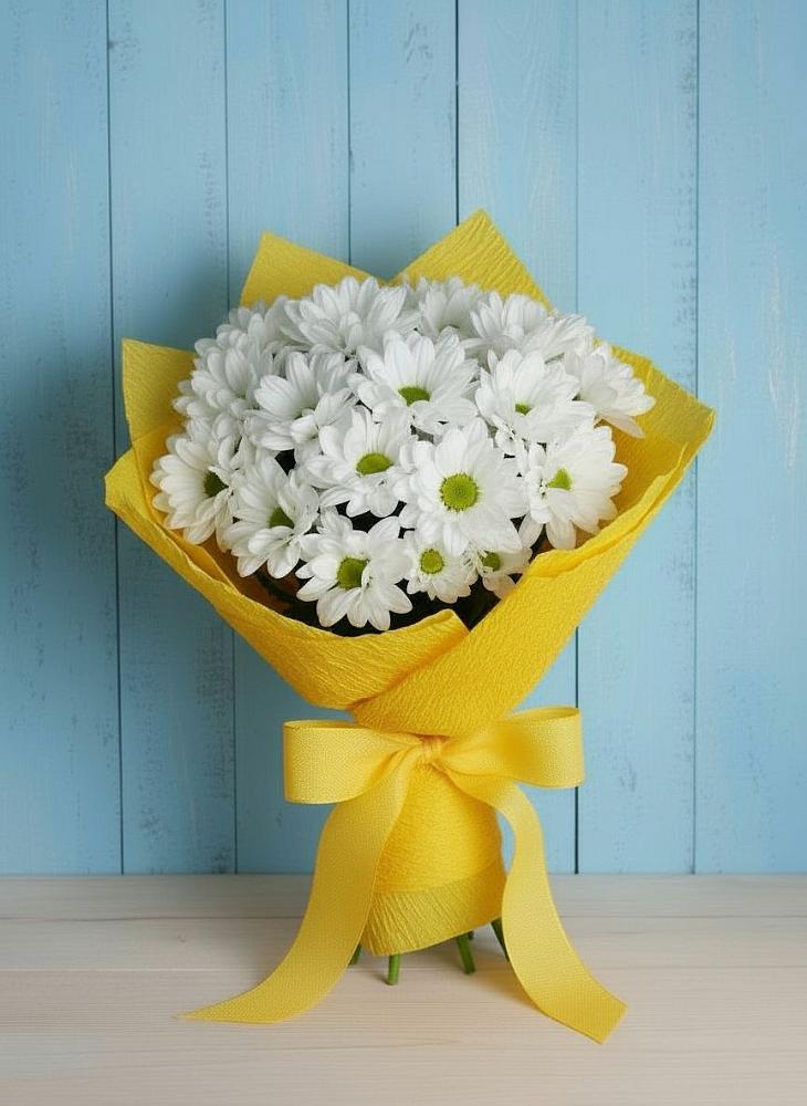 Букет цветов из: Хризантемы в Новопетровское