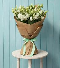 Букет цветов из:  Лизиантусы в Новопетровское