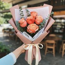 Букет цветов из:  Розы #REPLACE_PRED# Новопетровское