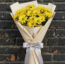 Букет цветов из:  Хризантемы в Новопетровское
