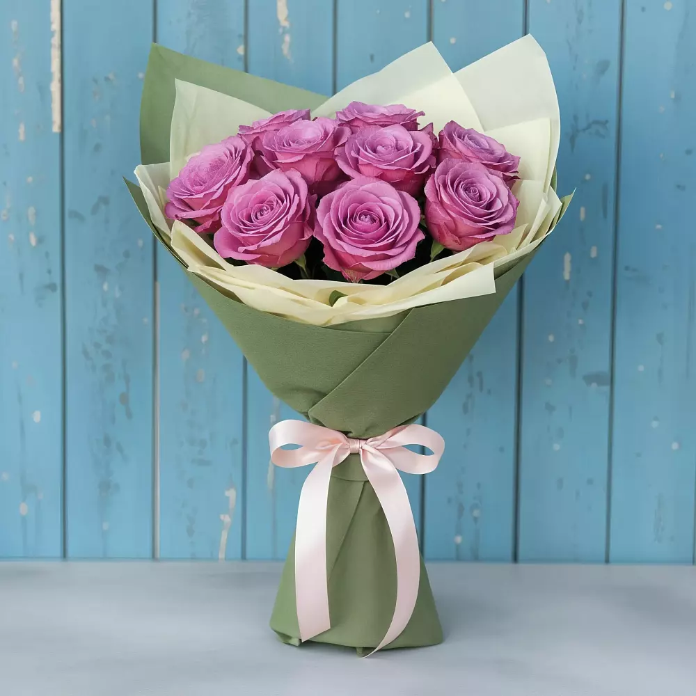 Букет Розы Фёрст Леди в Новопетровское