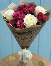 Букет цветов из:  Розы в Новопетровское