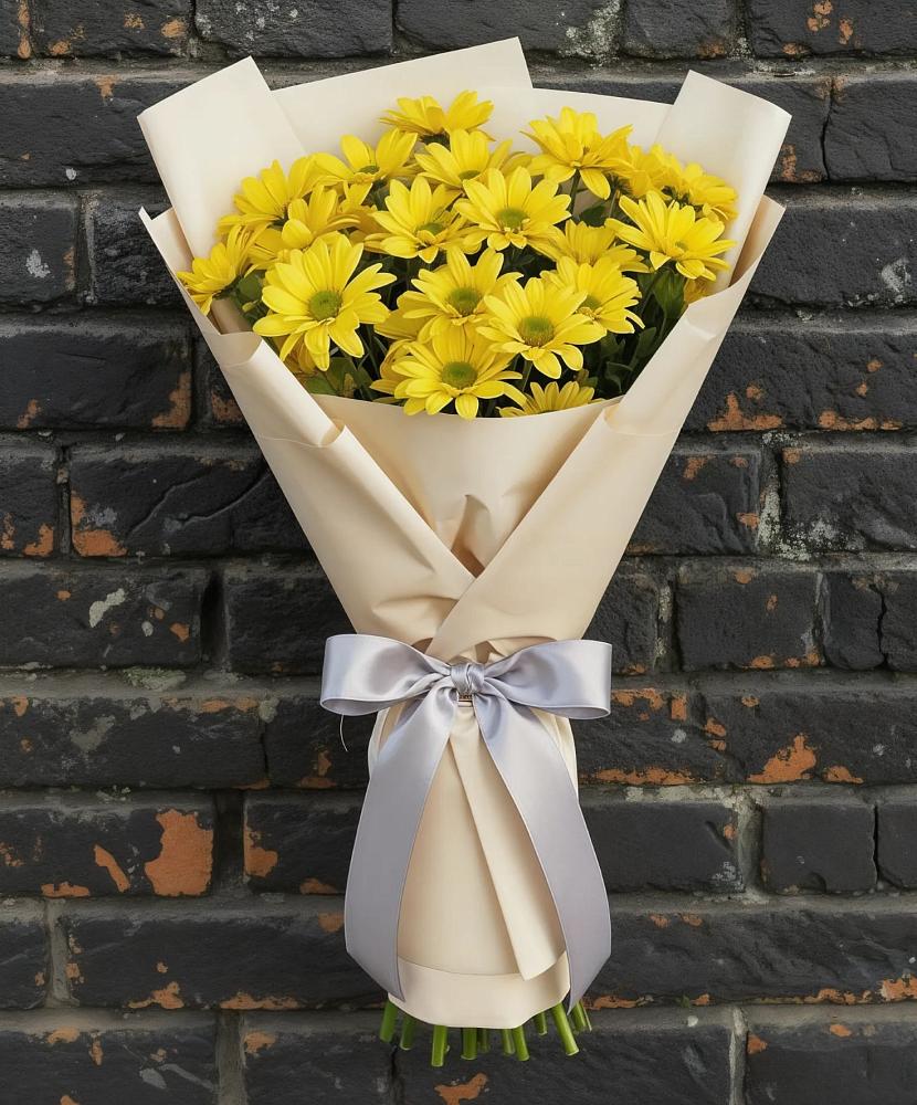 Букет цветов из: Хризантемы в Новопетровское