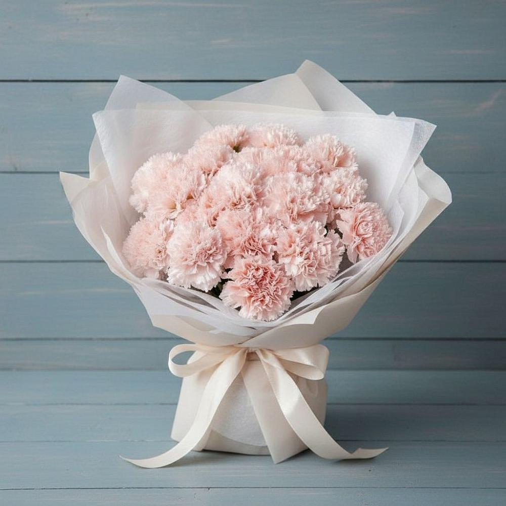 Букет цветов из: Гвоздики в Новопетровское