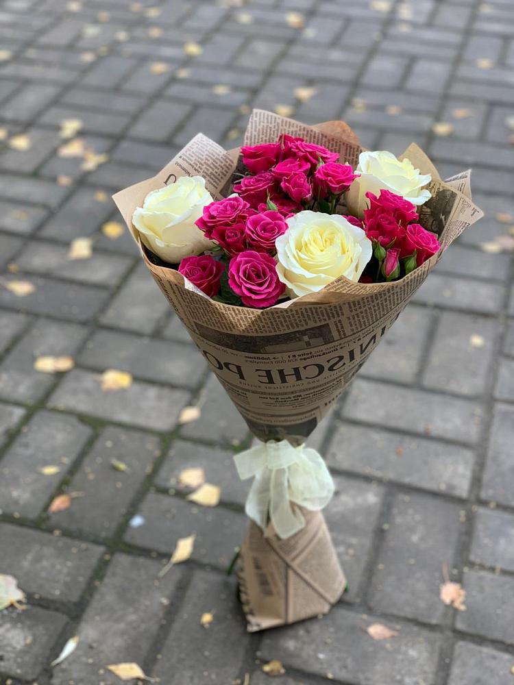 Букет цветов из: Розы в Новопетровское