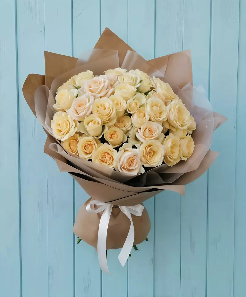 Букет Кремовое облако в Новопетровское