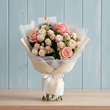 Букет цветов из:  Розы в Новопетровское