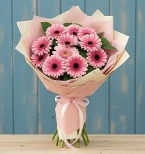 Букет цветов из:  Герберы в Новопетровское